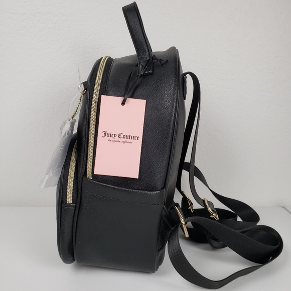 Juicy Couture Licorice Heritage Mini Backpack Crown Heart Logo main image 4